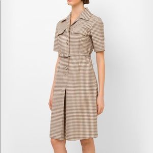 MaxMara SportMax polo neck shirt dress.